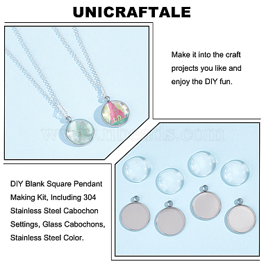 unicraftale 62наборы для изготовления полукруглых подвесок своими руками(STAS-UN0021-32P)-5