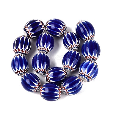 handgefertigte Millefiori-Glasperlen(LA-N002-19A)-2