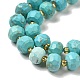 Synthetic Turquoise Beads Strands(G-P508-A05-01)-4