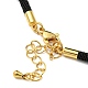 Nylon Cords Bracelet Makings Fit for Connector Charms(AJEW-P116-02G-05)-3