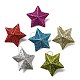 decoraciones colgantes de estrella de brillo de plástico(KY-D019-01A)-1