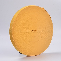 Colored Flat Elastic Rubber Band, Webbing Garment Sewing Accessories, Dark Orange, 25mm, about 43.74 yards(40m)/roll(EC-WH0002-20)