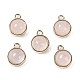 Natural Rose Quartz Pendants(G-K372-03G-12)-1