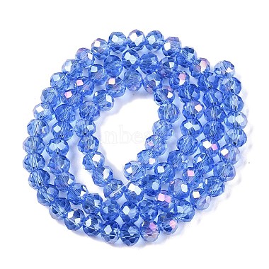 Electroplate Glass Beads Strands(EGLA-A044-T6mm-B14)-3