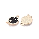Rack Plating Alloy Enamel Pendants(ENAM-N070-01E-02G-01)-2