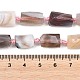 naturelles agate Botswana brins de perles(G-A314-A01-01)-5