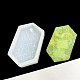 Imitation Embedded Rhinestone Hexagon Pendant Silicone Molds(DIY-I090-10)-1
