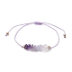 Gemstone Braided Bead Bracelet Sets(BJEW-JB11013)-3