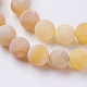 Natural Weathered Agate Beads Strands(G-G589-6mm-02)-3