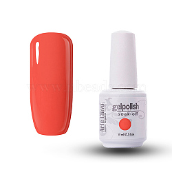 15ml Special Nail Gel, for Nail Art Stamping Print, Varnish Manicure Starter Kit, Coral, Bottle: 34x80mm(MRMJ-P006-D145)