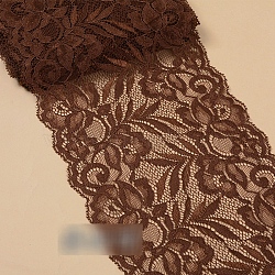 Lace Trim, Polyester Ribbon for Jewelry Making, Coconut Brown, 5-7/8 inch(150mm)(OCOR-WH0060-17E-01)