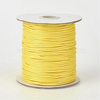 3mm Yellow Waxed Polyester Cord Thread & Cord