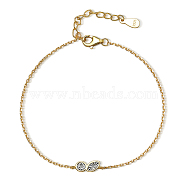 Simple Geometric Teardrop Bracelets, 925 Sterling Silver Bracelets for Women, Fashionable and Unique(PE7545)