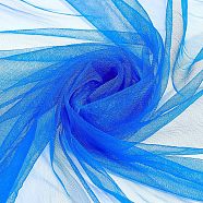 1Sheet Chinlon Tulle, Diamond Mesh, for Wedding Party Decorations, Medium Blue, 200x160x0.015cm(DIY-OC0009-21A)