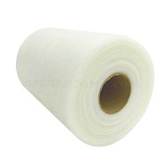 Deco Mesh Ribbons, Tulle Fabric, Tulle Roll Spool Fabric For Skirt Making, WhiteSmoke, 6 inch(15cm), about 100yards/roll(91.44m/roll)(OCOR-P010-D-C02)