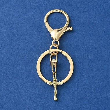 Letter T Alloy Keychain