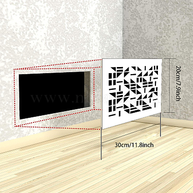 cache-aération en acrylique pour mur ou plafond(AJEW-WH0418-002)-2