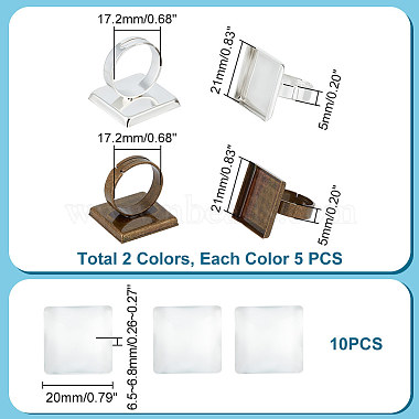 DIY Blank Finger Ring Making Kits(DIY-UN0005-74)-2