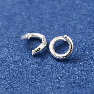 Messing Open Ringe springen(KK-G604-08S-14)-2