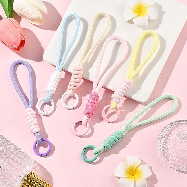 6Pcs 6 Colors Polyester Mobile Straps(FIND-YW0010-93)-4