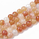 Chapelets de perles en cornaline naturelle(X-G-S295-13-8mm)-1
