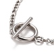 304 Stainless Steel Chain Necklaces(NJEW-A002-08P)-3