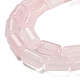 Natural Rose Quartz Beads Strands(G-Q004-A02-01)-4