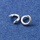 Messing Open Ringe springen(KK-G604-08S-14)-2