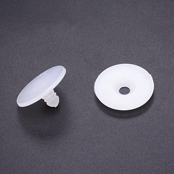 Plastic Doll Craft Articulation, Stuffed Toy Articulation, with Washers, White, 35x19mm