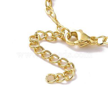 304 Stainless Steel Double Chains Multi-strand Bracelets(BJEW-C019-04G)-4