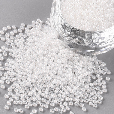 2mm White Glass Beads
