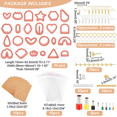 DIY Earring Making Finding Kit(DIY-WH0030-52A)-2