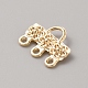 Brass Chandelier Components Links(KK-WH0082-02D-G)-2