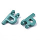 Spray Painted Alloy  2-Loop Link Pendants(X-PALLOY-T075-48P-RS)-3