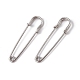304 Stainless Steel Safety Pins Brooch Findings(STAS-I673-05P)-1