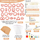 DIY Earring Making Finding Kit(DIY-WH0030-52A)-2