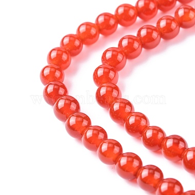Chapelets de perles en cornaline naturelle(X-G-C076-6mm-2A)-2