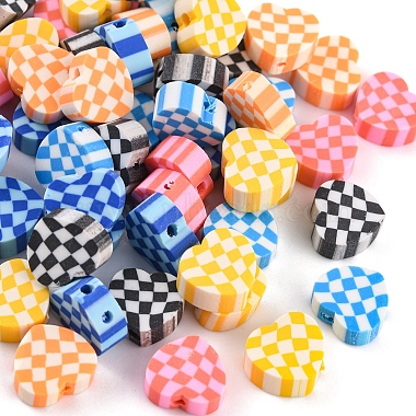 120Pcs 6 Colors Handmade Polymer Clay Beads(CLAY-YW0001-62)-3