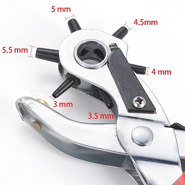 Iron Revolving Hole Punch Pliers(TOOL-S010-04)-4