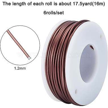 BENECREAT Round Aluminum Wire(AW-BC0003-32E-1.2mm)-3