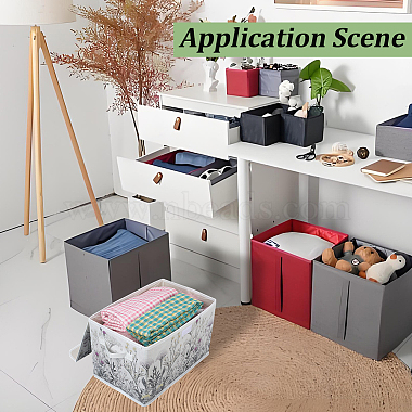 Polyester Storage Box for Clothes(DJEW-WH20173-003)-5