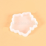 Food Grade DIY Coaster Silicone Molds, Resin Casting Molds, Flower, 105x100x14mm(PW-WGCE080-03)