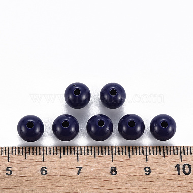 Opaque Acrylic Beads(X-MACR-S370-C8mm-A19)-4