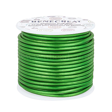 Lime Green Aluminum Wire