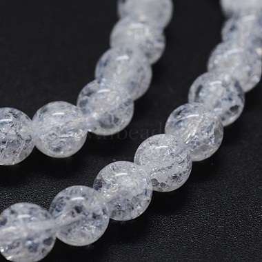 Chapelets de perles en quartz naturel craquelé(G-K285-02-10mm)-3