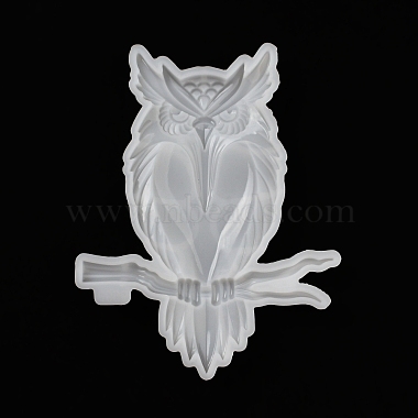 Owl on the Branch DIY Silicone Molds(AJEW-D052-05)-4