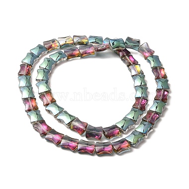 Electroplate Glass Beads Strands(EGLA-H103-FR07)-2