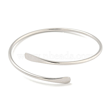 Non-Tarnish 304 Stainless Steel Cuff Bangles(BJEW-P331-10P)-2