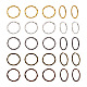 250Pcs 5 Colors Alloy Linking Rings(FIND-CD0001-11)-1