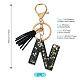 1Pc Resin Letter Keychains(KEYC-TADJ0001-09N)-3